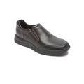 Men's Rockport Edge Hill Double Gore Slip-On Shoe, Black 13 W Wide