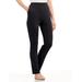 Blair Women's Essential Knit Tapered Leg Pants - Black - 2XL - Womens