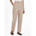Blair Women's Alfred Dunner® Classic Pull-On Pants - Tan - 10PS - Petite Short