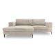 Ecksofa »Modica« aus Cord, links, beige