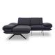 DOMO collection Ecksofa »New York«, links, dunkelblau