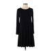 Old Navy Casual Dress - A-Line: Black Solid Dresses - Women's Size X-Small