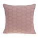 20" x 7" x 20" Transitional Pink Pillow Cover With Poly Insert