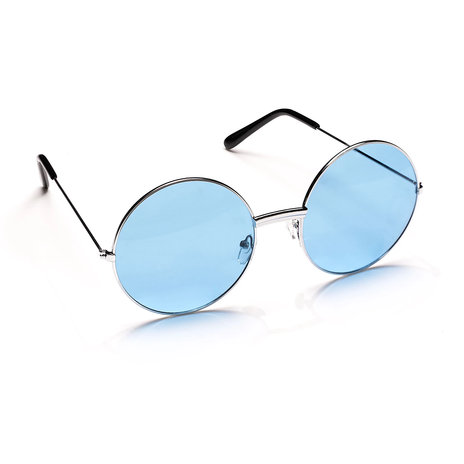 Brille Hippie, 6 cm Ø, blau Image