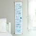 CPS Planet Personalized Banner Fabric in Blue | 12 H x 50 W x 0.5 D in | Wayfair 59934