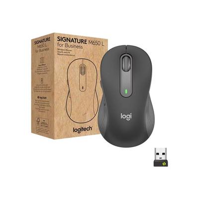 Logitech M650L Signature Mouse for Business with Brown Box