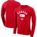 Men's Nike Red Canada Soccer Lockup Legend Performance Long Sleeve T-Shirt