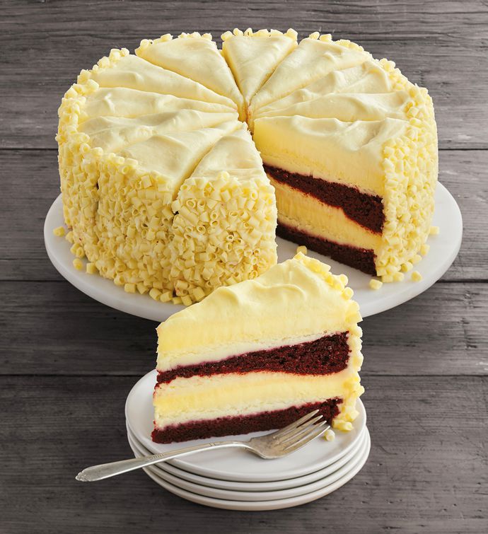The Cheesecake Factory® Ultimate Red Velvet Cake Cheesecake™ - 10", Cakes by Harry & David