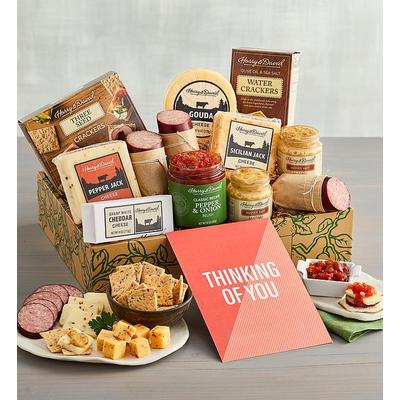 "Thinking Of You" Meat And Cheese Gift Box, Assorted Foods, Gifts by Harry & David