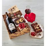 Sympathy Red Wine Gift Box, Assorted Foods, Gifts by Harry & David