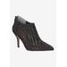 Women's Nishita Bootie by J. Renee in Black (Size 6 1/2 M)