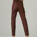 Lucky Brand High Rise Zoe Straight Coated Jean - Women's Pants Denim Straight Leg Jeans in Chianti, Size 26 x 29