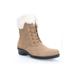 Women's Propet Winslow Suede Bootie by Propet in Latte (Size 8 1/2 M)