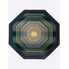 Teppich HEINE HOME Gr. 4, bunt (grau, grün, blau), H:10mm, Polypropylen, Kunstfaser, Teppiche, Kurzflorteppich Teppich Webteppich Flachgewebeteppich