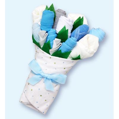1-800-Flowers Gifts Delivery Baby Blossom Blue Layette Bouquets Blue Bouquet - Large | Happiness Delivered To Their Door