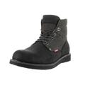 Levi's Shoes | Levi's Jax Hemp Black Mono Chrome Boots Model # 517207-A48 Men's Size 10 | Color: Black/Gray | Size: 10
