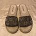 Free People Shoes | Free People Beach Front Black Espadrilles | Color: Black/Cream | Size: 6