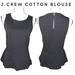 J. Crew Tops | J. Crew Women's Peplum Sleeveless Blouse | Shirt /Top Round Neck Top Black Small | Color: Black | Size: S