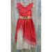 Disney Costumes | Disney Collection Elena Of Avalor Dress Girls Size 7/8 Halloween Costume | Color: Red/White | Size: 7/8