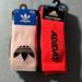 Adidas Underwear & Socks | Adidas 6/Pair Set Men’s Socks - Size 6-12 | Color: Black/Red | Size: Size 6-12