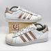 Adidas Shoes | Adidas Originals Superstar Shell Toe Sneaker Ba8169 Rose Gold Size 9 Art #Ba8169 | Color: Gold/White | Size: 9