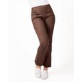 Blair DenimEase™ Flat-Waist Bootcut Jeans - Brown - 10 - Misses