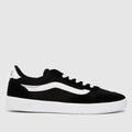 Vans cruze to cc trainers in black & white