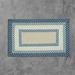 Blue/White Rectangle 8' x 10' Area Rug - Rosecliff Heights Ifrane Machine Woven Area Rug in Beige/Blue Polypropylene | Wayfair