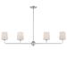 Maxim Lighting Bristol 48 Inch 4 Light Linear Suspension Light - 12097SWSN