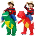 Costume Gonflable de Dinosaure pour Enfant Cosplay ixd'Halloween Animal