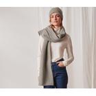 Tchibo - Strickschal - taupe