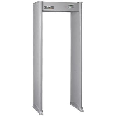 Garrett Multi Zone 30" Walk-Through Gray Metal Detector K-12 Package 1171007