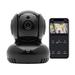 SENTINEL HD 1080p Pan & Tilt Indoor Smart Wi-Fi Security Camera, .48 LB, Black