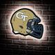 Georgia Tech Yellow Jackets LED Wall Helmet