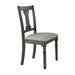 Side Chair (Set-2) by Acme in Tan Weathered Gray