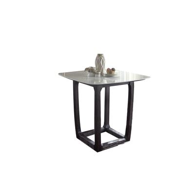 Counter Height Table by Acme in Marble Weathered Espresso