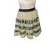 Free People Skirts | Free People Cream Colored Skirt With Lace And Sequins. Size M. Gorgeous | Color: Cream/Gold | Size: M