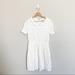 Madewell Dresses | Broadway And Broome Madewell White Collared Prairie Dress | Color: White | Size: 2