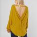 Free People Tops | Free People Shimmy Shake Top | Color: Gold/Yellow | Size: S