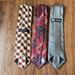 Burberry Accessories | Burberry London Ties - Only The Left (1 Tie) | Color: Blue/Red | Size: Os