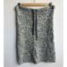 J. Crew Skirts | J Crew Knit Gray White Winter Skirt | Color: Gray | Size: M