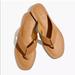 Madewell Shoes | B3g50%Off! Madewell Boardwalk Chunky Tan Sandals, Tan Leather | Color: Brown/Tan | Size: 9