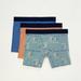 Lucky Brand 3 Pack Stretch Boxer Briefs - Men's Accessories Underwear Boxers Briefs, Size S