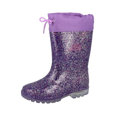 Gummistiefel LICO "Stiefel Powerlight W Blinky", Gr. 31, lila, Synthetik, Schuhe