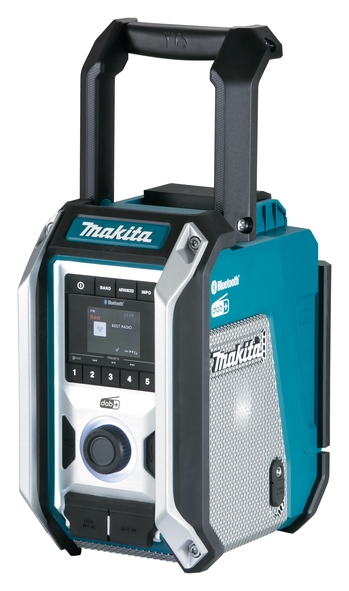 Makita DMR115 Radio Arbeitsort Schwarz, Blau Image