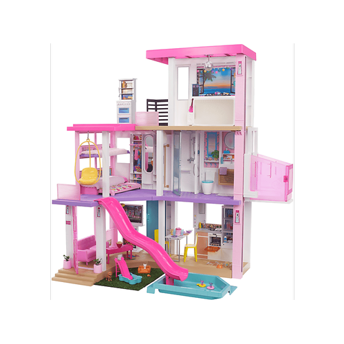 BARBIE Traumvilla, Puppenhaus, Barbie Traum-Haus mit Zubehör Puppenhaus Mehrfarbig