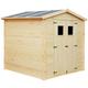 Timbela - Abri de jardin en bois 4,33 m² - Cabane de jardin extérieure – extérieur H218 x 236 x 226