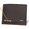 Nouveau portefeuille court pour hommes petit porte-cartes porte-Photo nom gratuit porte-monnaie