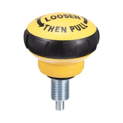 M16 Fitness Pull Pin Spring Knob for Fitness Black Yellow - Black, Yellow