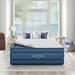 Nautica Home Cloud Supreme 18 in. Queen Air Mattress with Zip-Off Pillowtop - Inflatable Guest Bed with Built-In Pump